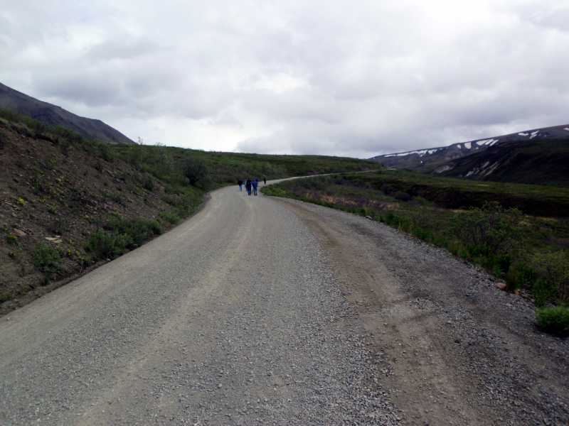 hike down the road