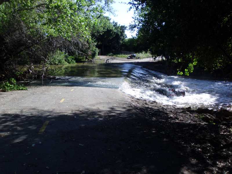 Coyote Creek Trail is flooded