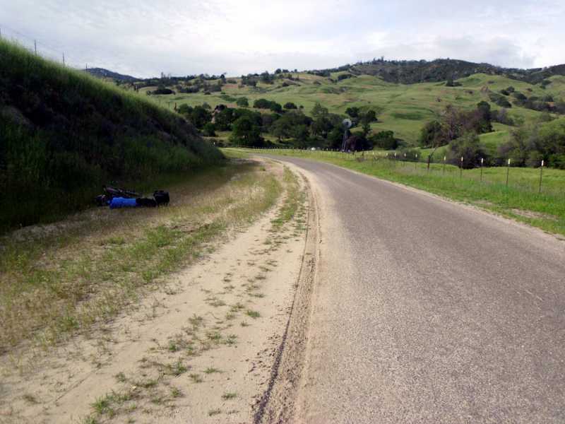 roadside campsite