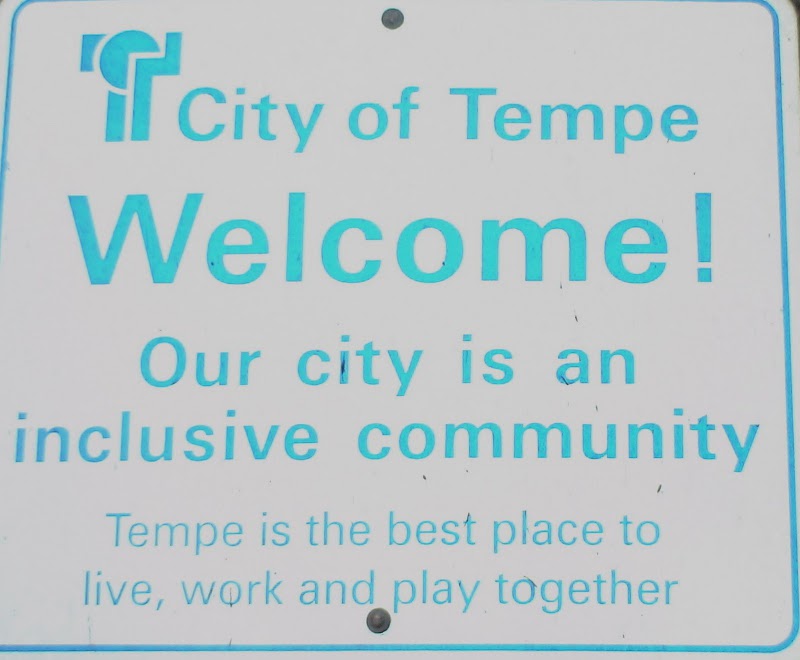 Tempe Inclusive Sign