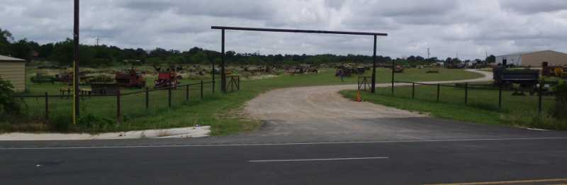 farm equipment lot