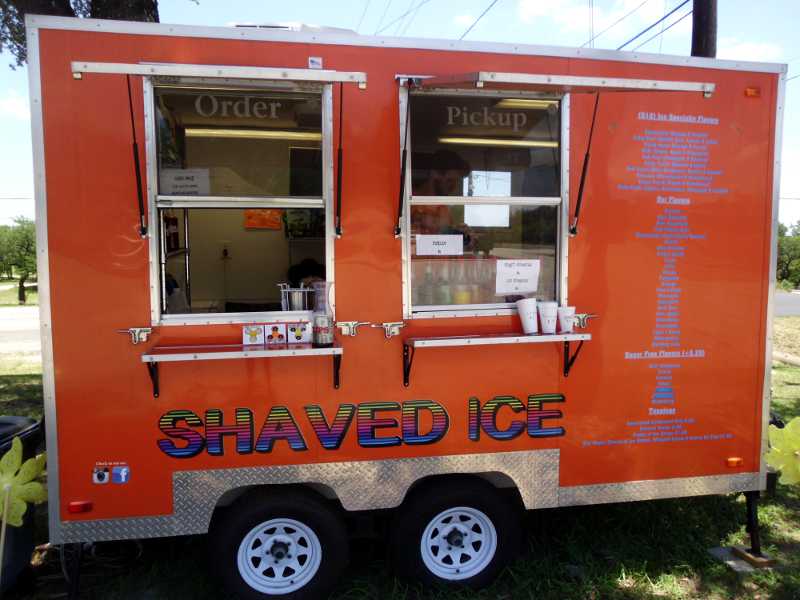 shave ice truck