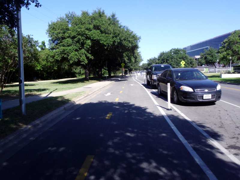 bidirectional bike lane