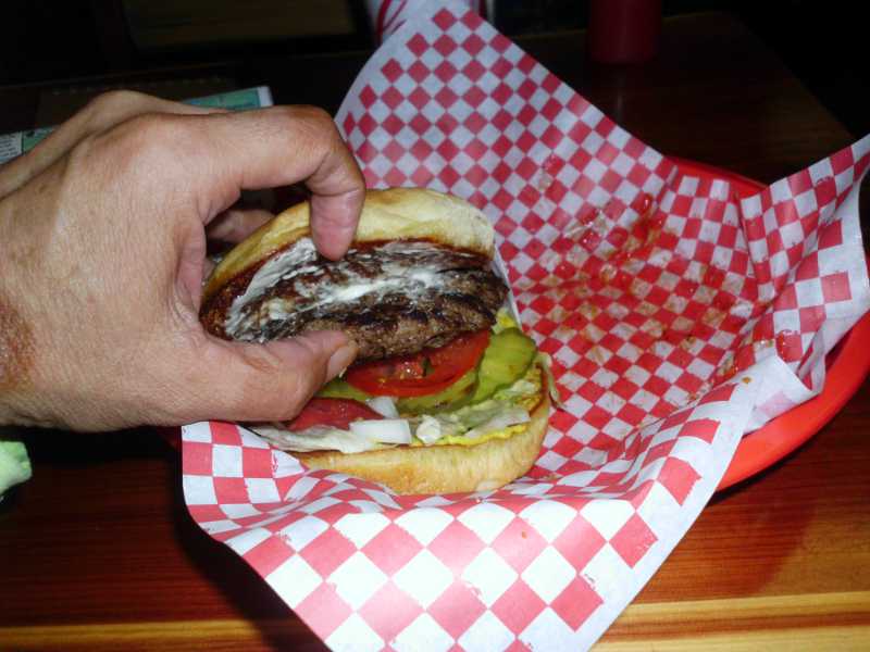 half pound burger