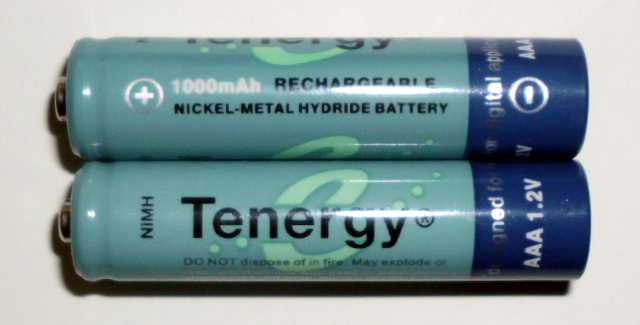 Pile NiMH AAA - 1000 mAh - 1,2V - Tenergy