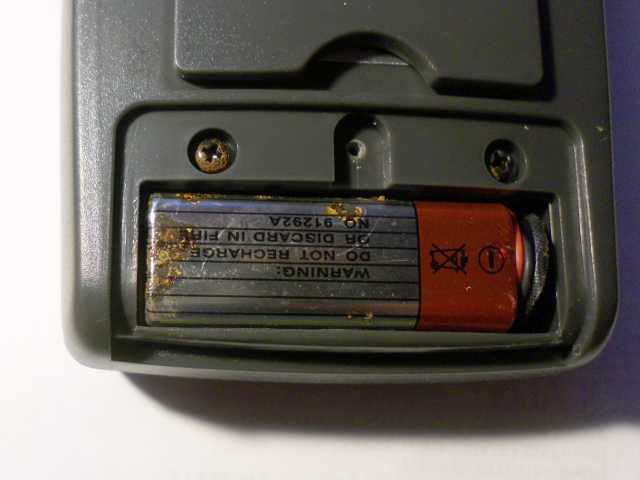 battery compartment